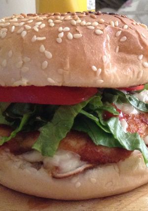 Una foto de Hamburguesas de pollo