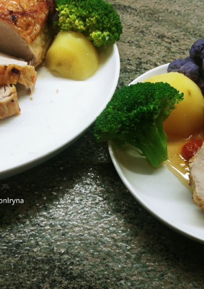 Una foto de Cinta de lomo al horno