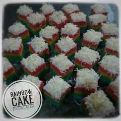 รูปของ Rainbow Cake Kukus,