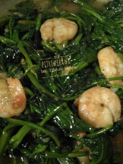 Foto resep Tumis kangkung udang