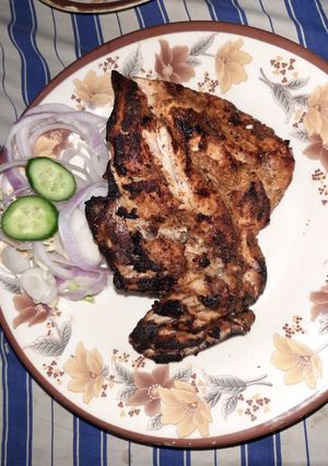 A picture of Chicken Tikka.