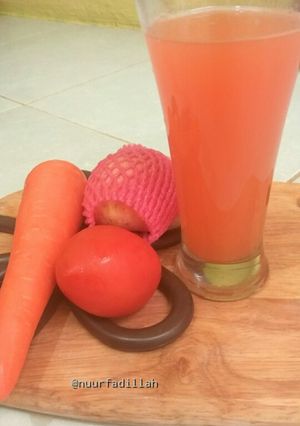 Foto resep Jus tiga diva