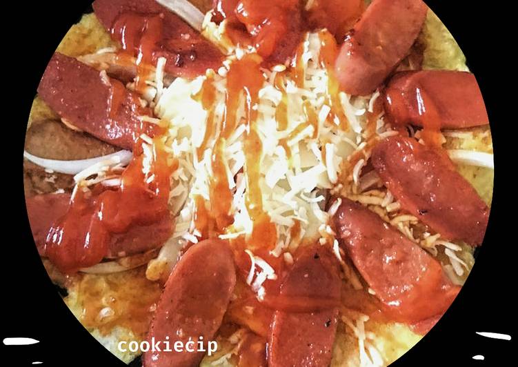 Pizza Roti Tawar Rumahan