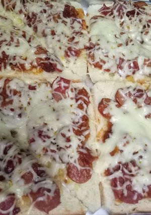 Foto resep Pizza Roti Tawar