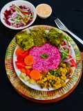 साउथ इंडियन स्टाइल बुद्धा बाउल (South Indian style Buddha bowl)