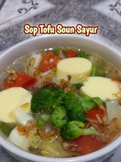 Foto resep Sop Tofu Soun Sayur