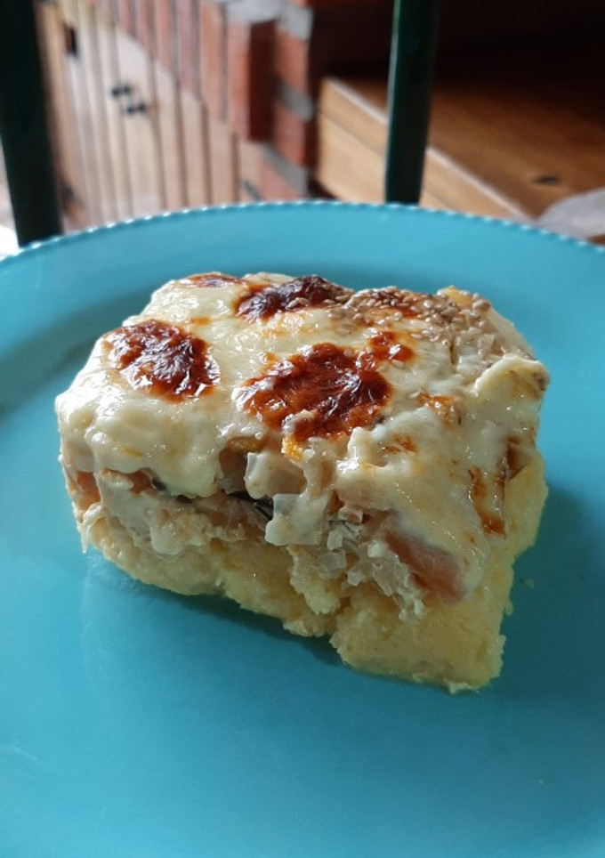 Una foto de Pastel de repollo apto celíacos