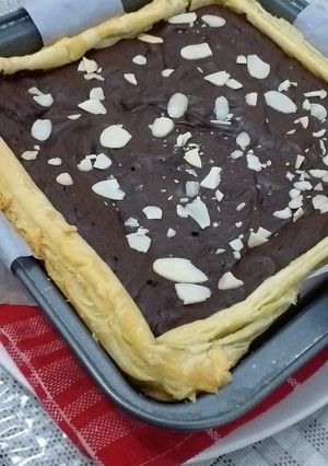 Foto resep Brownies puff pastry,