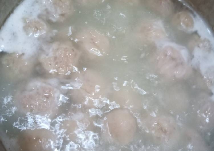 Bakso sapi apa ada nya