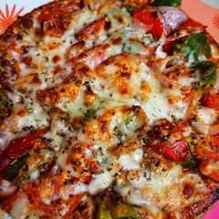 A picture of Homemade pizza.