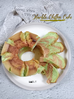Foto resep Chiffon Marble Cake