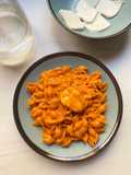 معكرونة سريعة ولذيذة بجبنة العكاوي 😍🧀