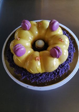 Una foto de Mousse de piloncillo