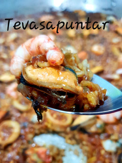 Una foto de Arroz del señoré 🥂 🦐 🦑