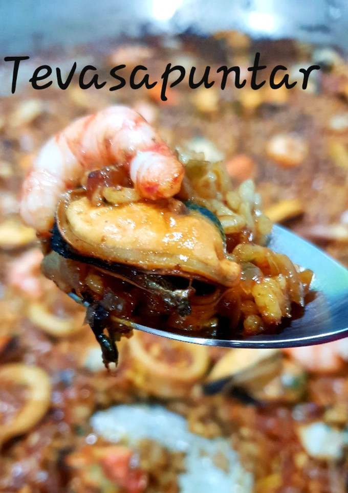 Una foto de Arroz del señoré 🥂 🦐 🦑