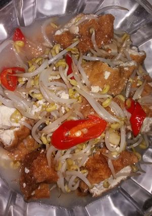 Foto resep Tumis toge tahu
