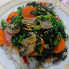 รูปของ Nasi gila jamur