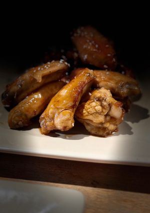 A picture of 🌶️ Sweet with the Spice Wings 🍗.