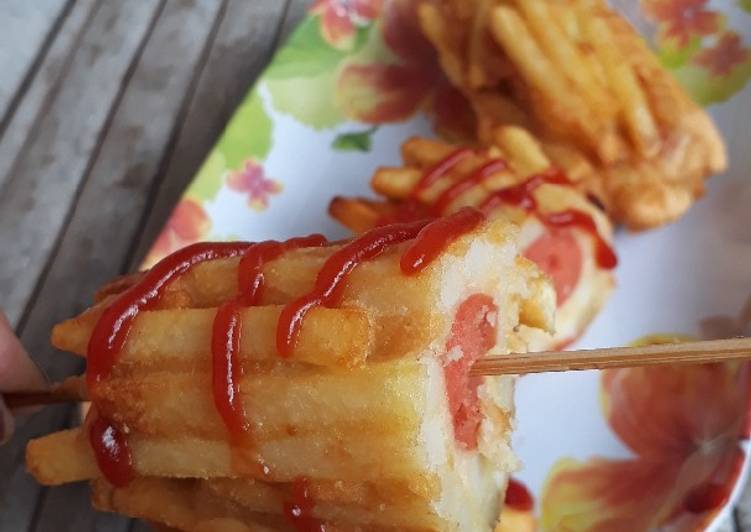 Bumbu Hottang hotdog kentang | Cara Bikin Hottang hotdog kentang Yang Enak dan Simpel