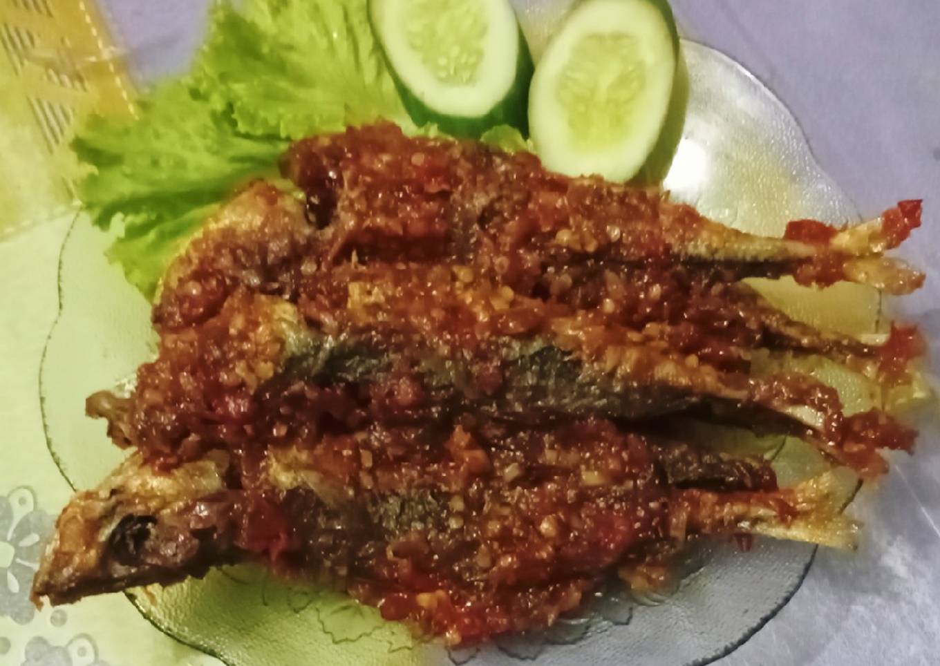 Ikan layang balado