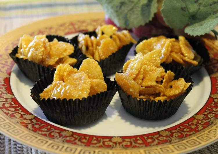 How to Make Speedy Honey Cornflakes Cups