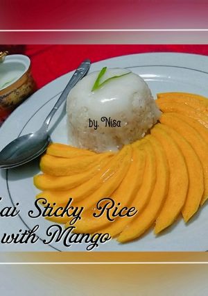 Foto resep Thai Sticky Rice with Mango / ketan mangga