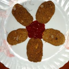 A picture of Black chana cutlet.