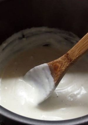 Una foto de Salsa blanca