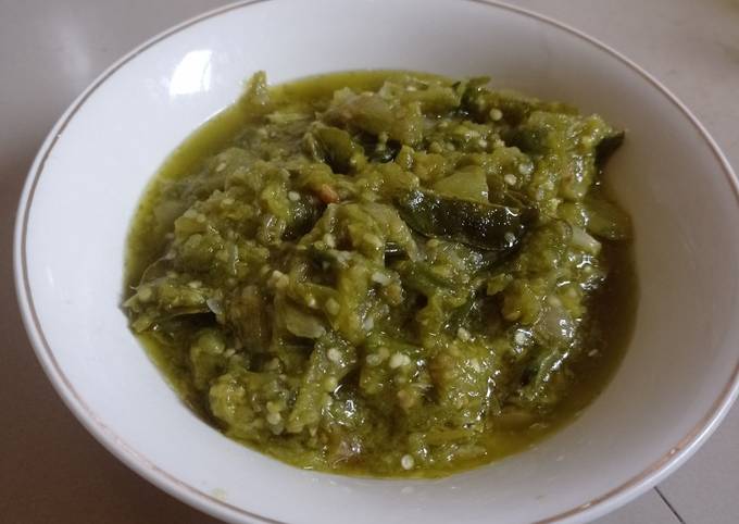 Cara membuat Sambal cabe ijo / sambel ijo / lado mudo / sambal padang Cara membuat Sambal cabe ijo / sambel ijo / lado mudo / sambal padang