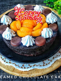 Foto resep Steamed Chocolate Cake