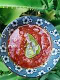 Sambal trasi tomat daun jeruk
