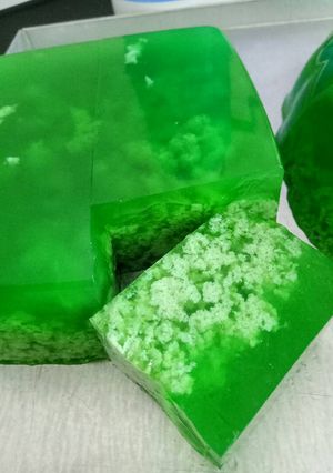 Foto resep Puding hijau lumut pandan no amis