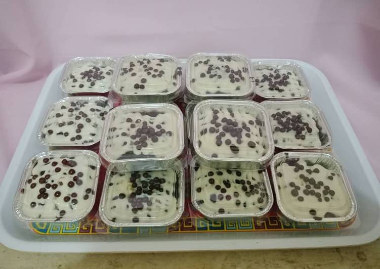 Oreo cheese cake with vanila ganache