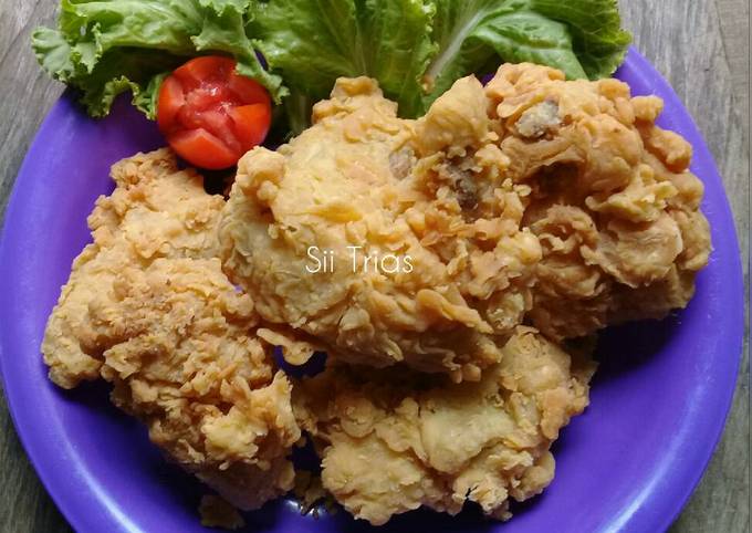 Ayam Goreng Tepung Awet Kriuknya😉