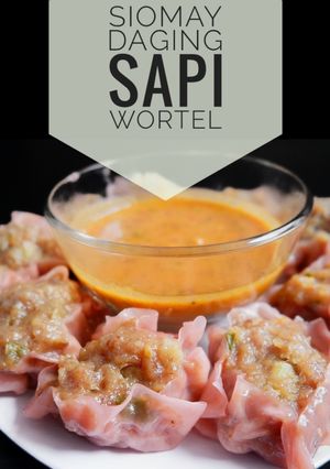 Foto resep Siomay Daging Sapi wortel anti gagal