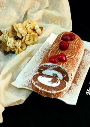 عکسی از دستور رولت پاند اسپانیا کاکائویی 😋😍 دستور ۲۰۰۰ من✌😍🥳