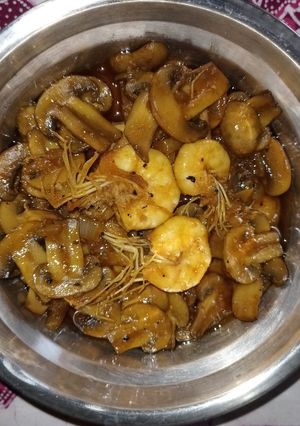 Foto resep Ca Jamur Merang