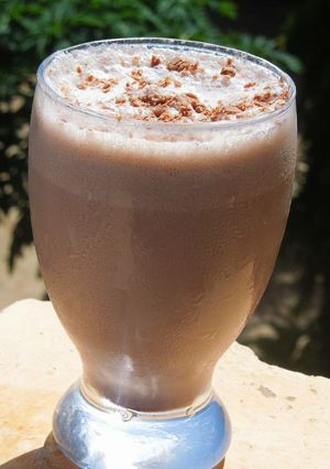 A picture of Chocolate milkshake.