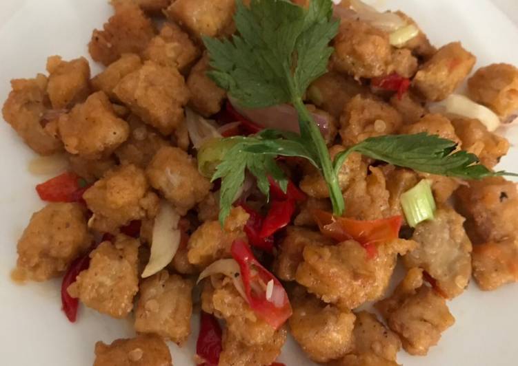 Bumbu memasak Tempe Cabe Garam, Enak