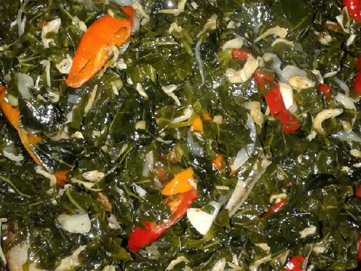 Cara Gampang Menyiapkan Tumis daun pepaya + teri Anti Gagal