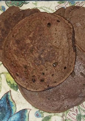 Una foto de Pancake de algarroba