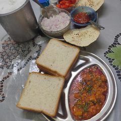 Pav bhaji A picture of Pav bhaji.