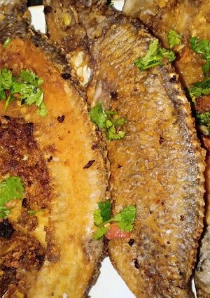 صورة لوصفة سمک مقلی