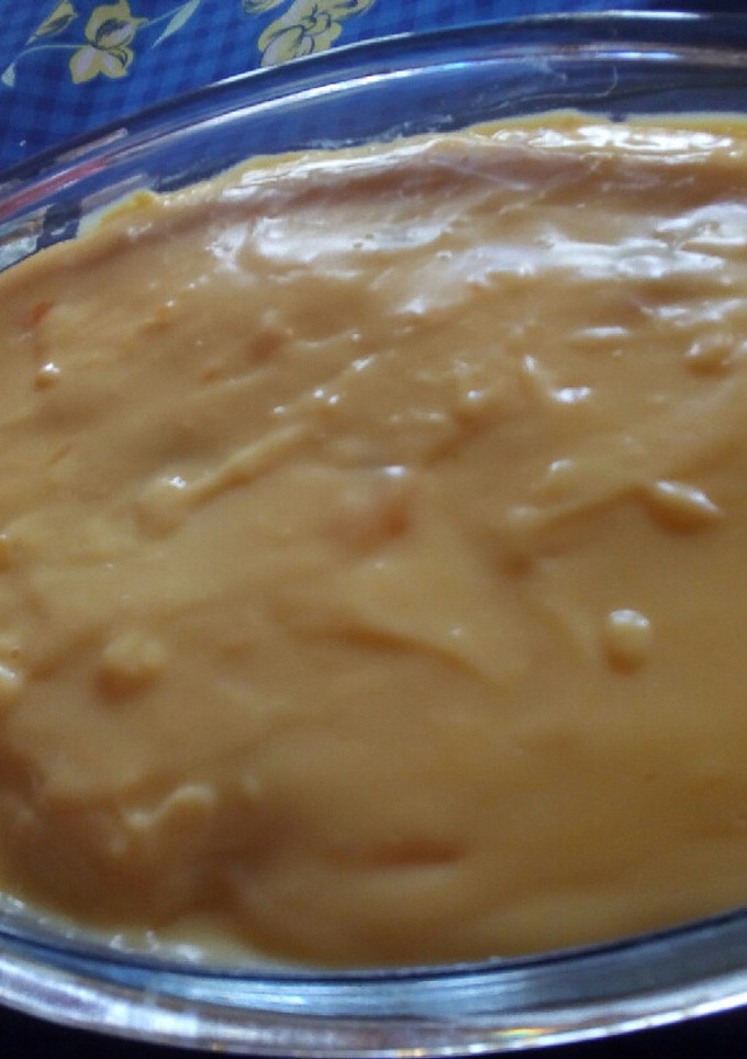 Una foto de Postre de vainilla