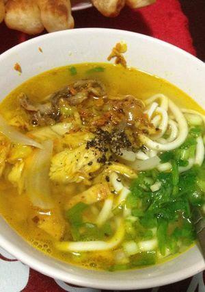 Hình của món Bánh canh cá lóc.