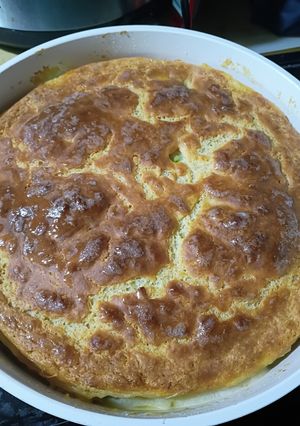 A picture of Lower Carb Turkey Pot Pie (biscuit style topping).