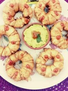 चाइनीज रिंग समोसा(Chinese ring samosa recipe in hindi) रेसिपी मुख्य फोटो
