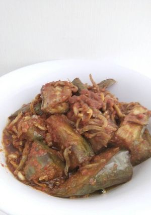 Foto resep Balado terong teri simple