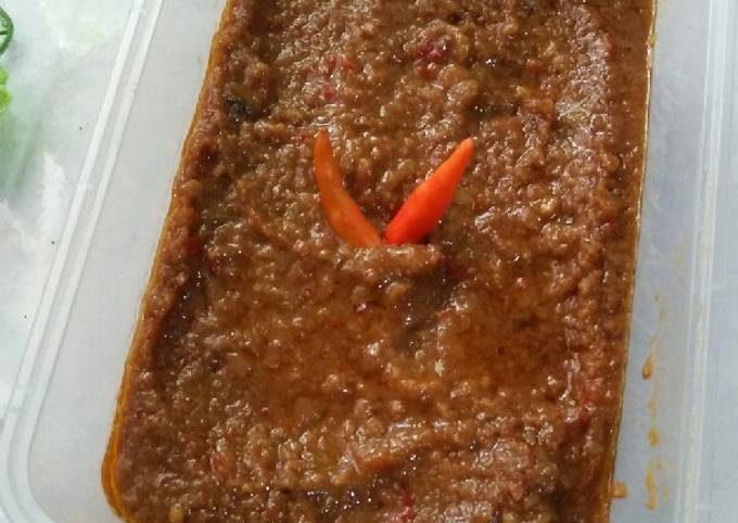 Bagaimana cara memasak Bumbu kacang yang menggugah selera