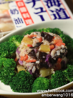 【北海道白醬燉】白醬五色蔬菜燉飯 的食譜成品照片